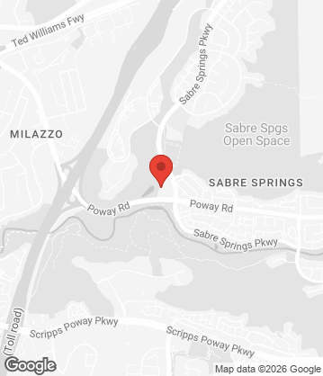 Map of Nutmeg Bakery & Cafe - 12640 Sabre Springs Pkwy # 107, San Diego, CA, 92128, US